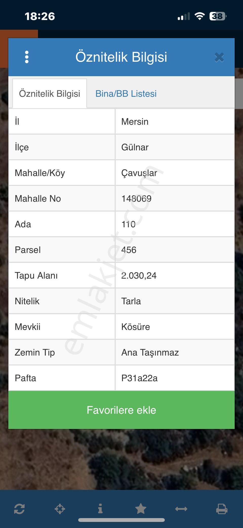 Türe Gayrimenkulden Gülnar Çavuşlarda Satılık Tarla - Görsel 4