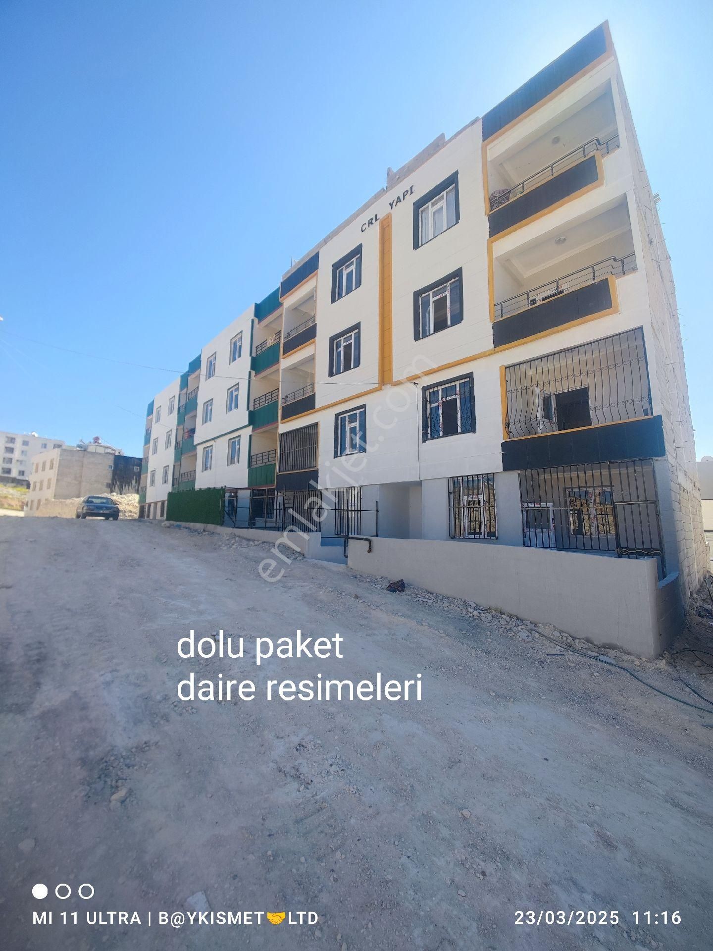 Haliliye Ahmet Yesevi Satılık Daire 3 Odalı Sıfır Kat İtifaklı İster Dolu Paket İster Boş Paket Devteşti Ahmet Yasevi