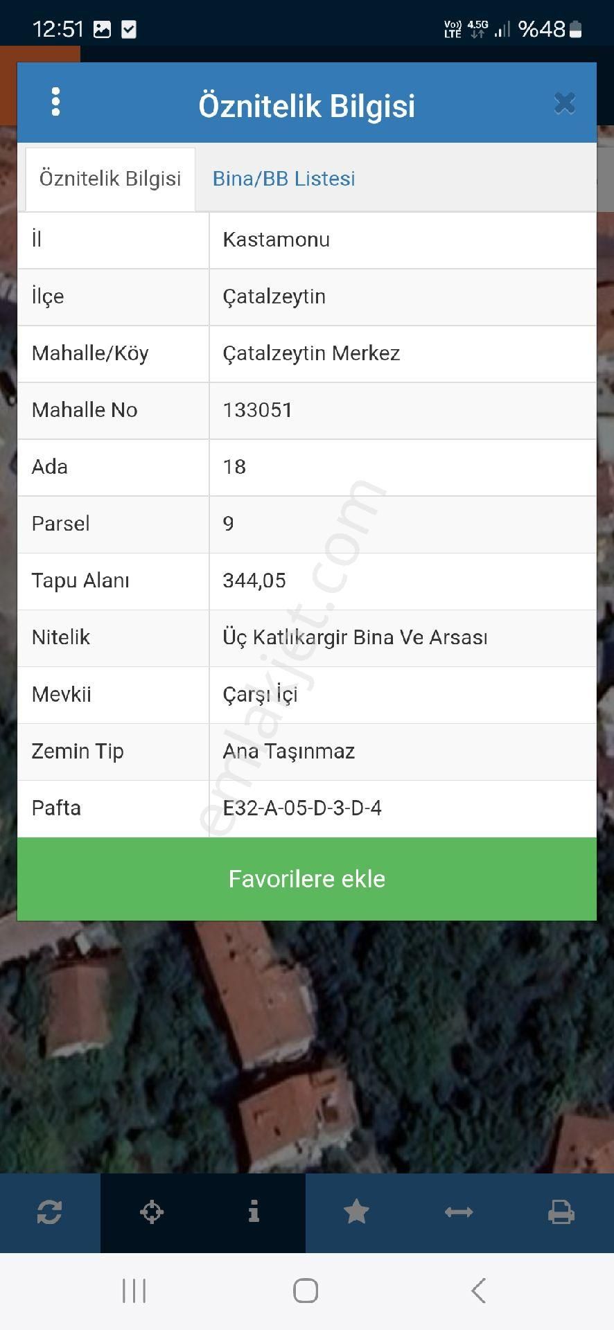 Kastamonu Çatalzeytin'de İlçe Merkezinde Satılık Bina - Görsel 11