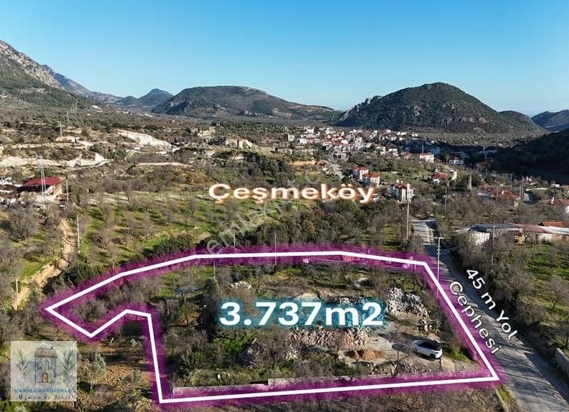 Muğla Datça Satılık Konut İmarlı Marinden Cumalı Mah. İmar İçerisinde 3.737m2 Yol Kenarı Arazi