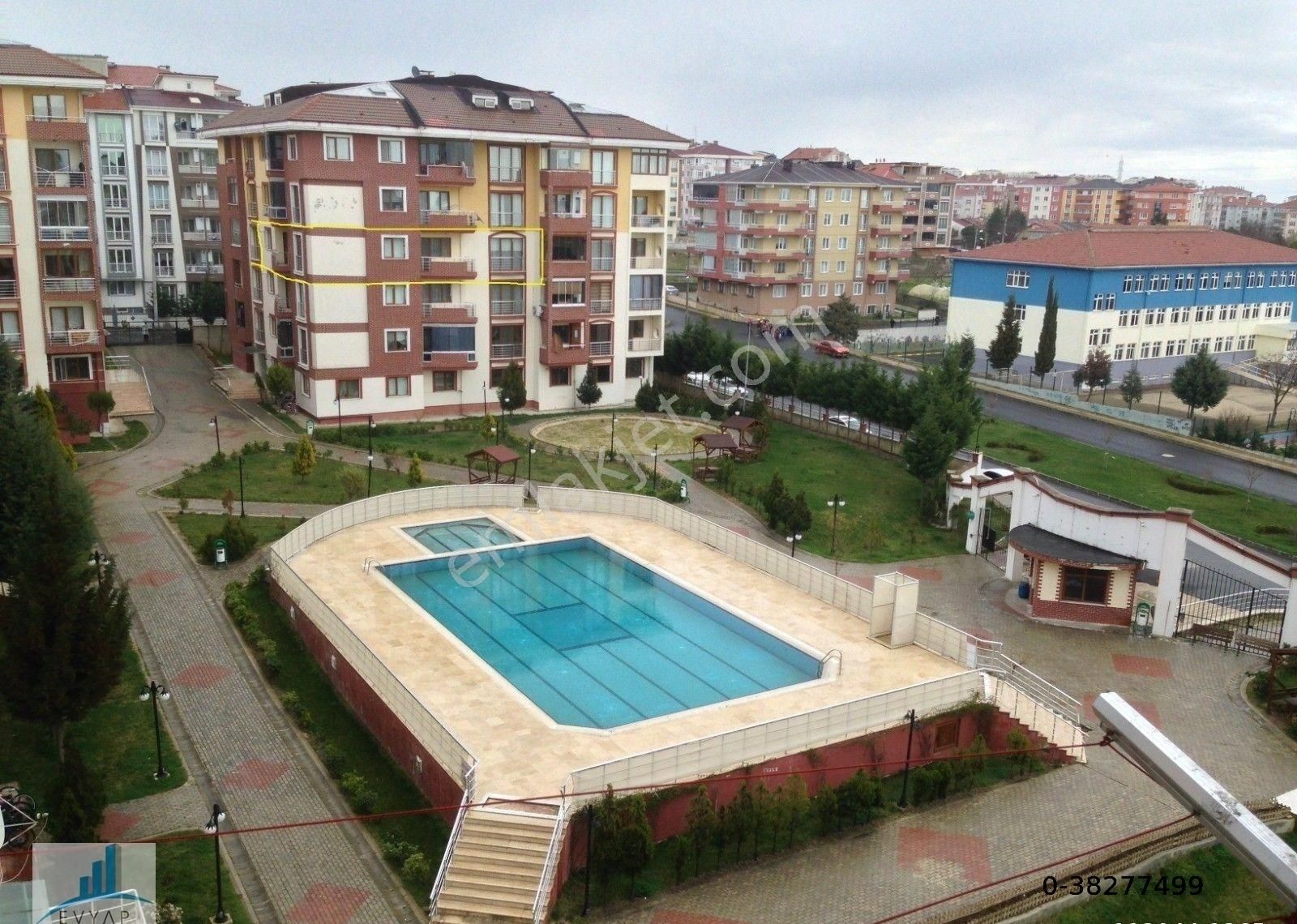 Muhittin Mahallesi Havuzlu Site İçinde Ara Kat 3+1 Daire - Görsel 6