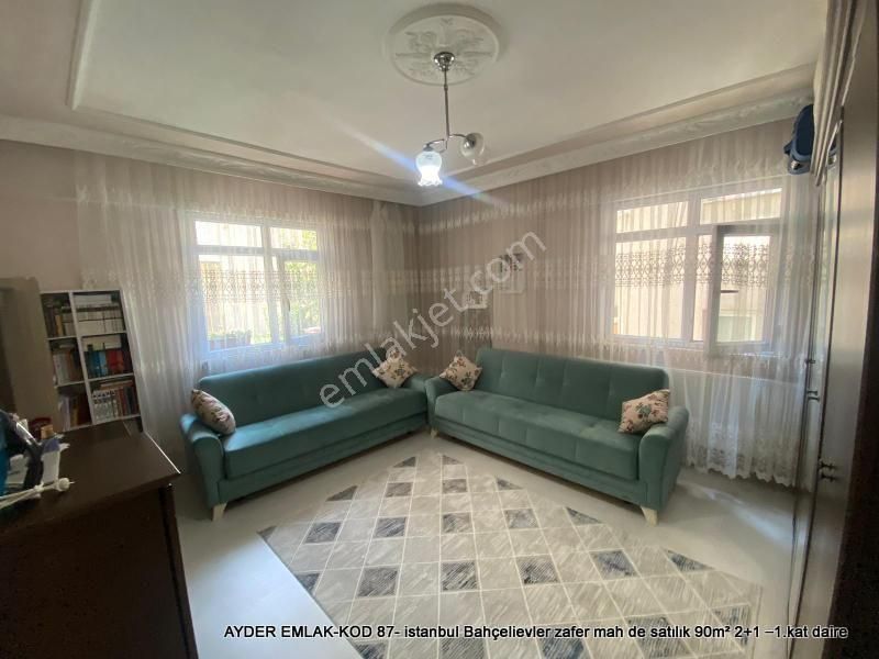 Bahçelievler Zafer Satılık Daire İstanbul Bahçelievler Zafer Mah De Satılık 90m² 2+1 –1.kat Daire