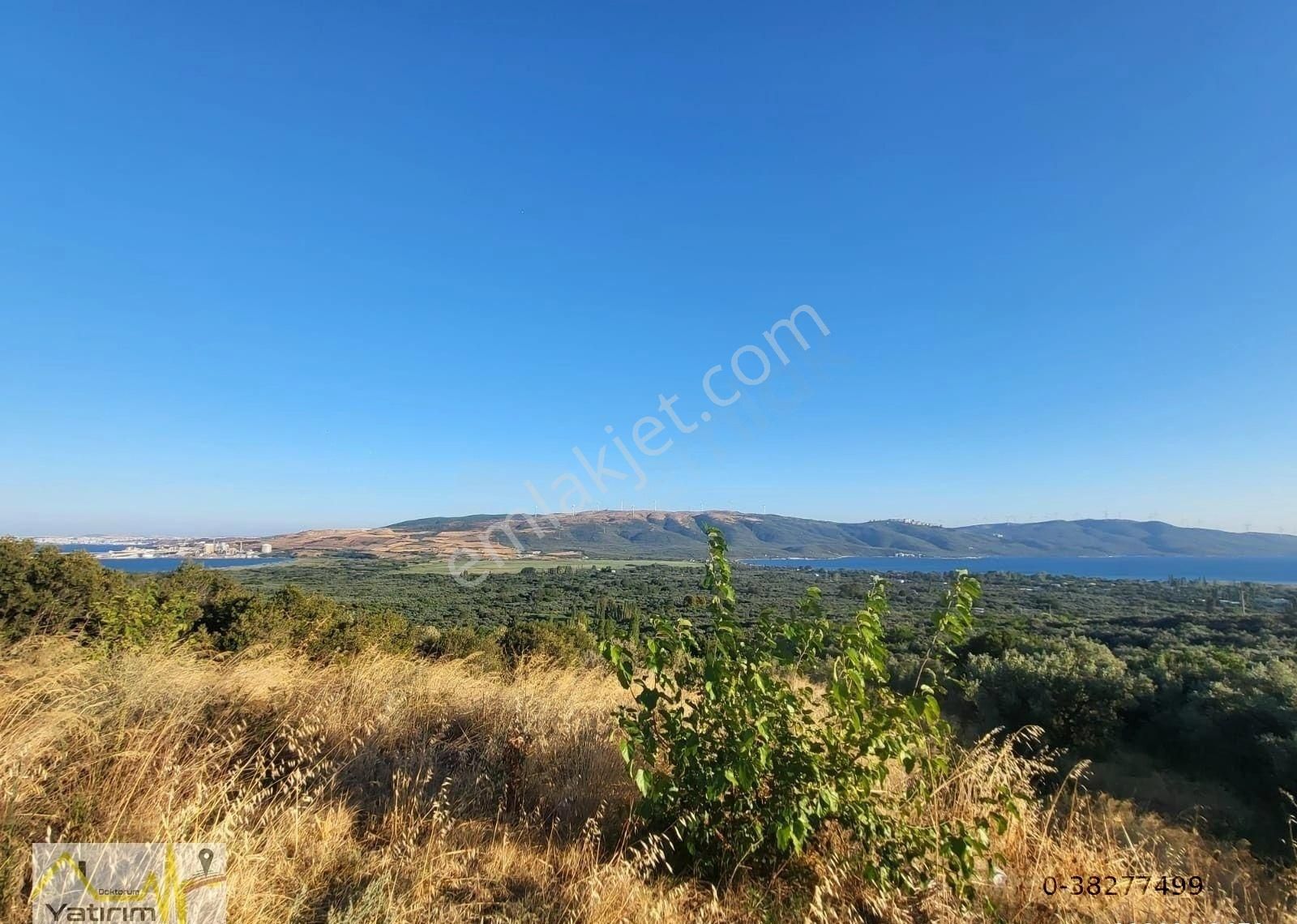 Erdek Belkıs Satılık Zeytinlik Erdek Belkıs Mahallesinde Deniz Manzaralı Satılık Arazi