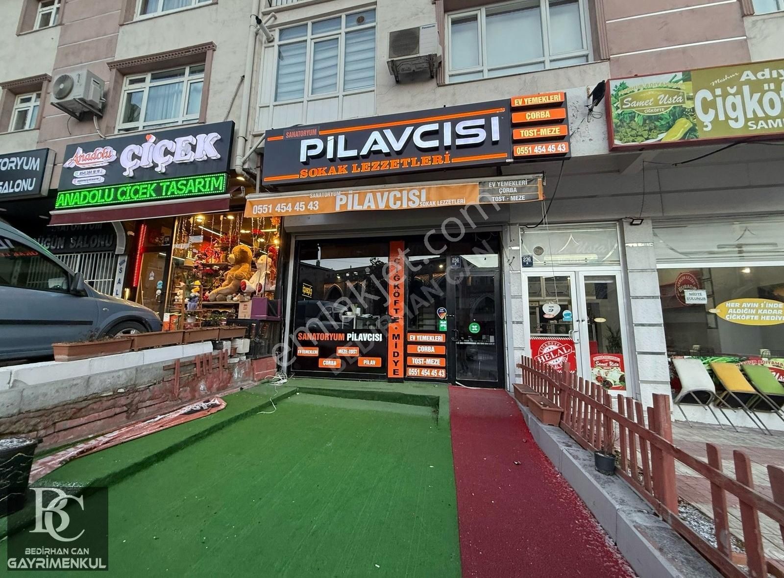 Keçiören Pınarbaşı Devren Restaurant Bedirhan'dan Sanatoryum Cadde Üzeri Yapılı Masrafsız !!!!!