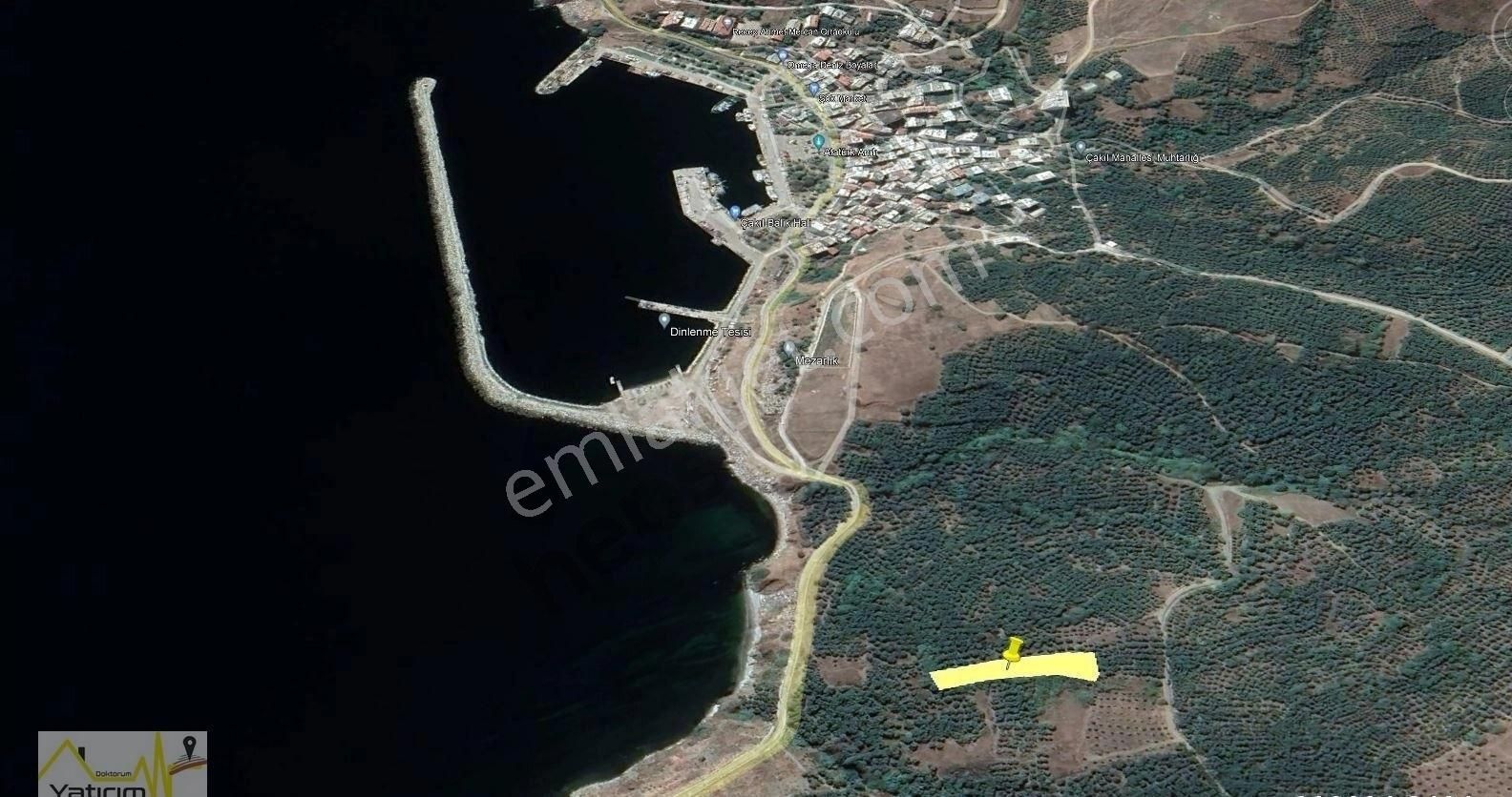 Yatırım Doktorumdan Full Deniz Manzaralı Çakıl Mah.satılık Arazi - Görsel 4
