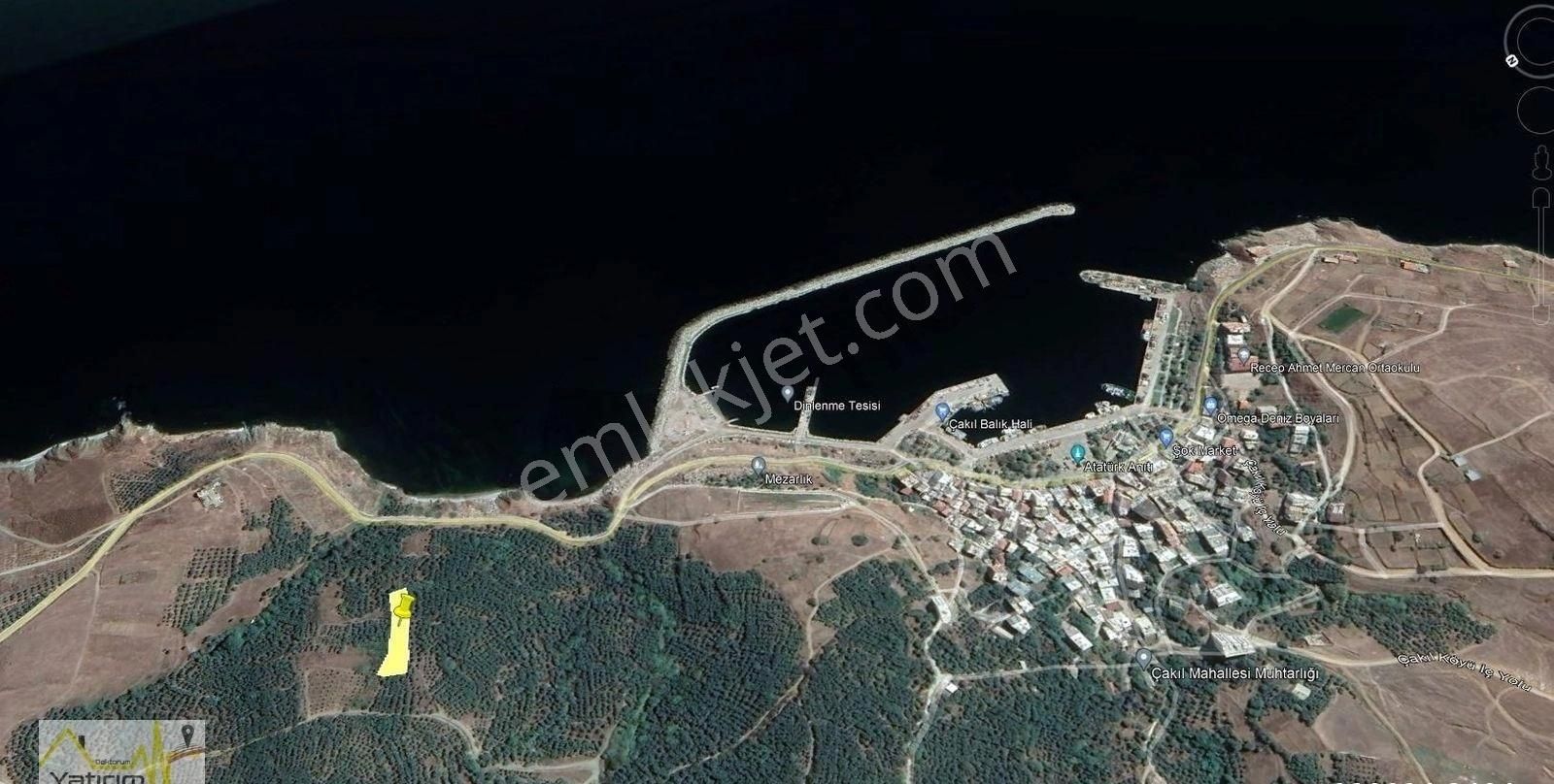Yatırım Doktorumdan Full Deniz Manzaralı Çakıl Mah.satılık Arazi - Görsel 3