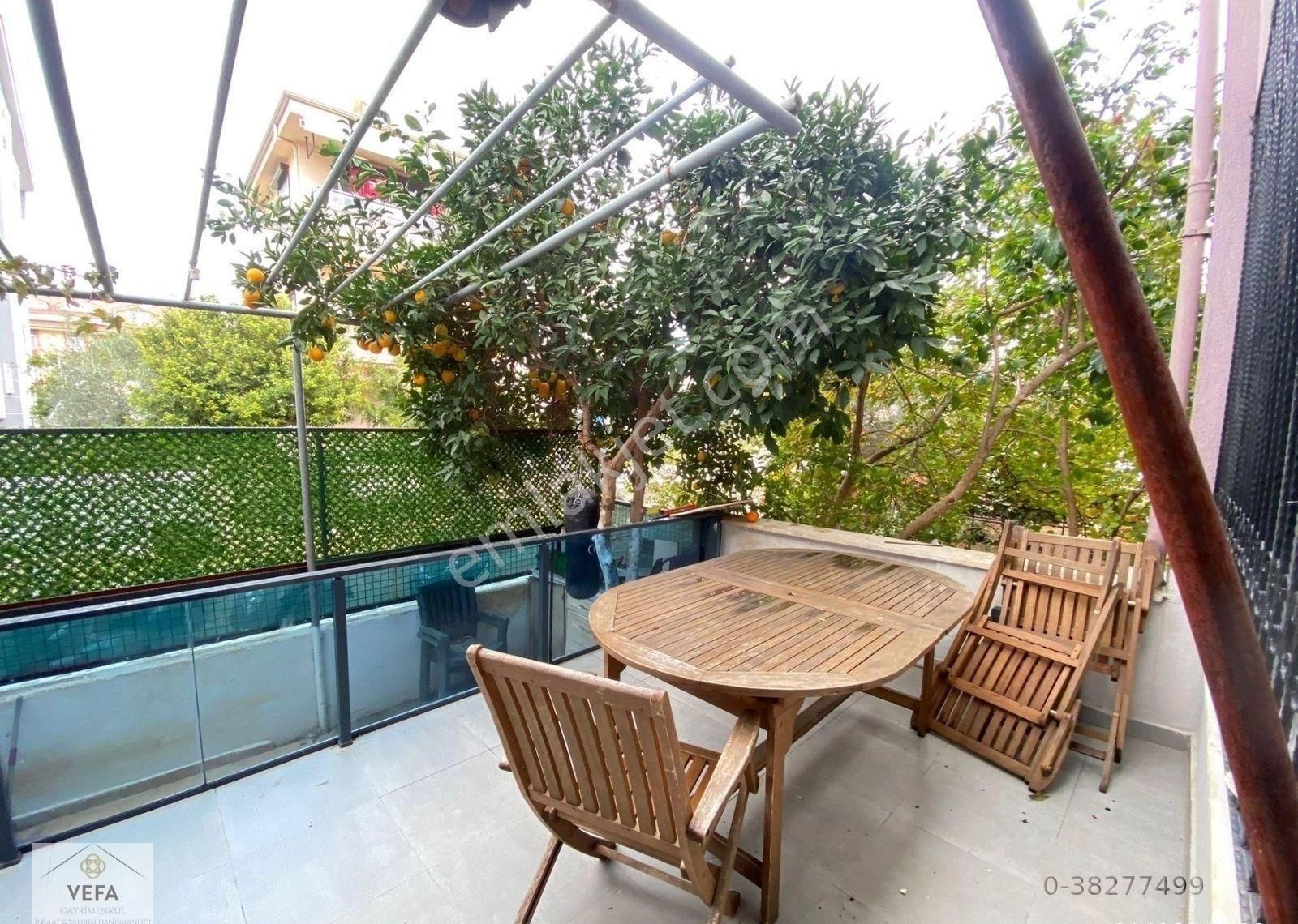 Marmaris Armutalan'da Bahçe Katı Satılık 3+1 Düz Daire