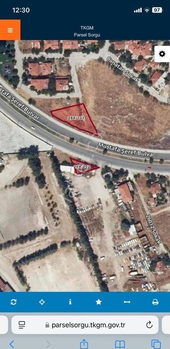 Burdur Merkez Karasenirde Satılık Tarla - Görsel 2
