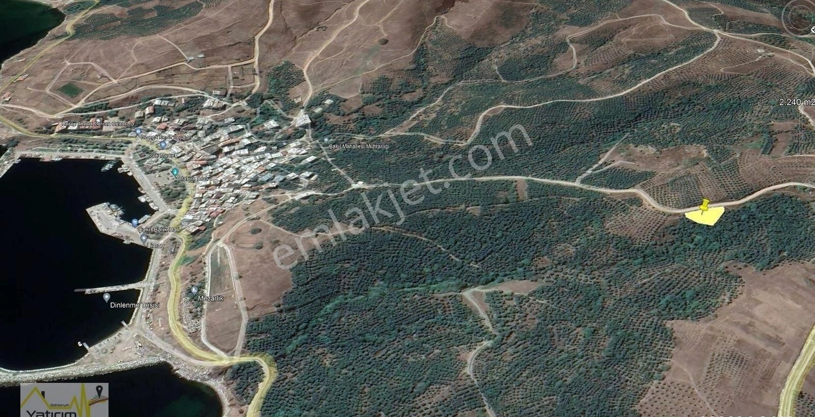 Yatırım Doktorumdan Erdek Çakıl Mah. Full Deniz Manzaralı Satılık Arazi - Görsel 3