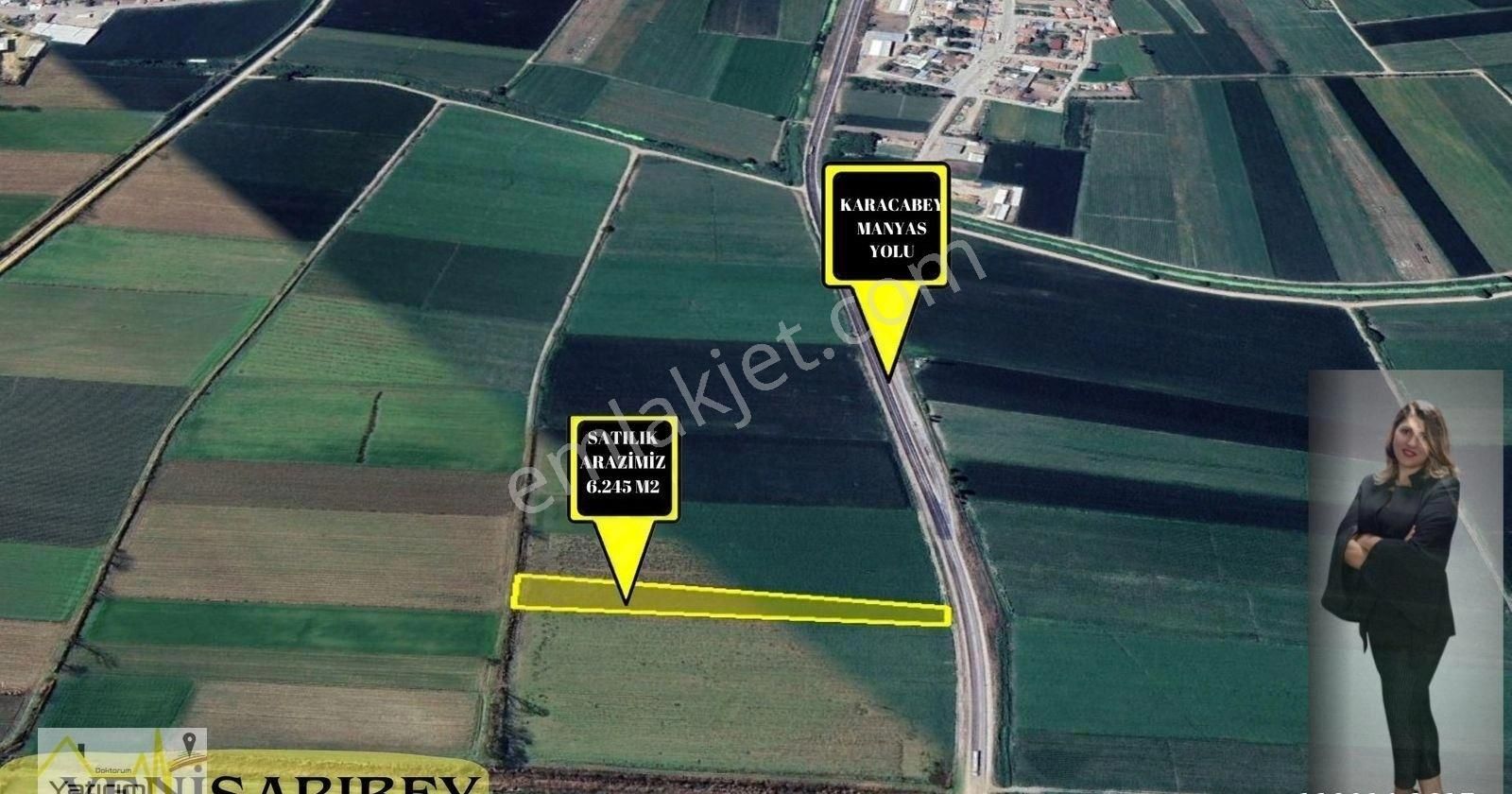 Karacabey Yenisarıbey Mahallesi Yola Cepheli 6245 M2 Satılık Arazi - Görsel 2
