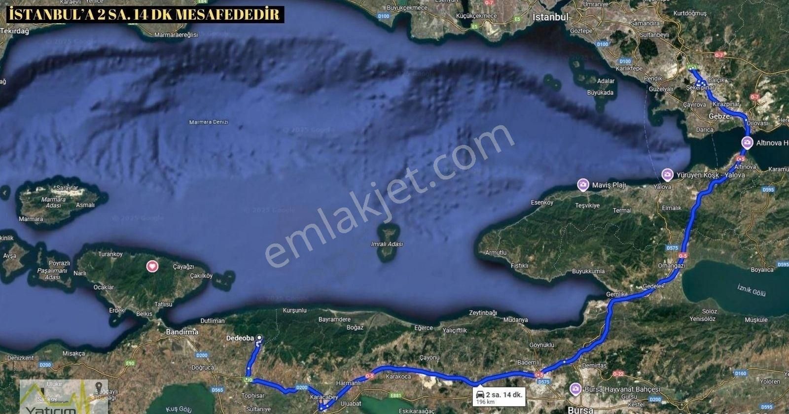 Bandırma Dedeoba Mahalllesinde 2.260m2 Satılık Arazi - Görsel 6