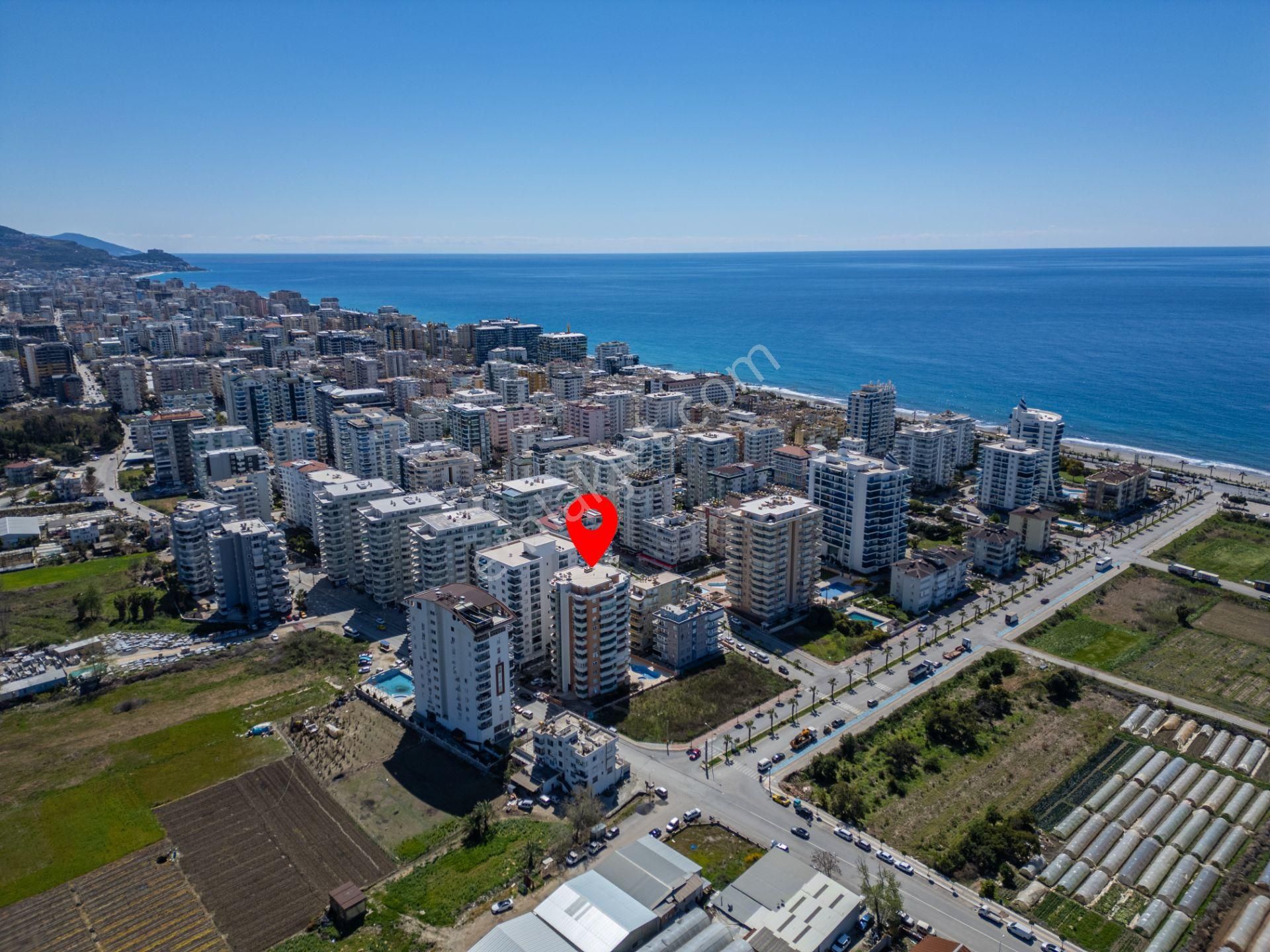 Alanya Mahmutlar Satılık Daire Mahmutlar Soysal 2 Residence 3+1 Odalı Deniz Manzaralı Dubleks