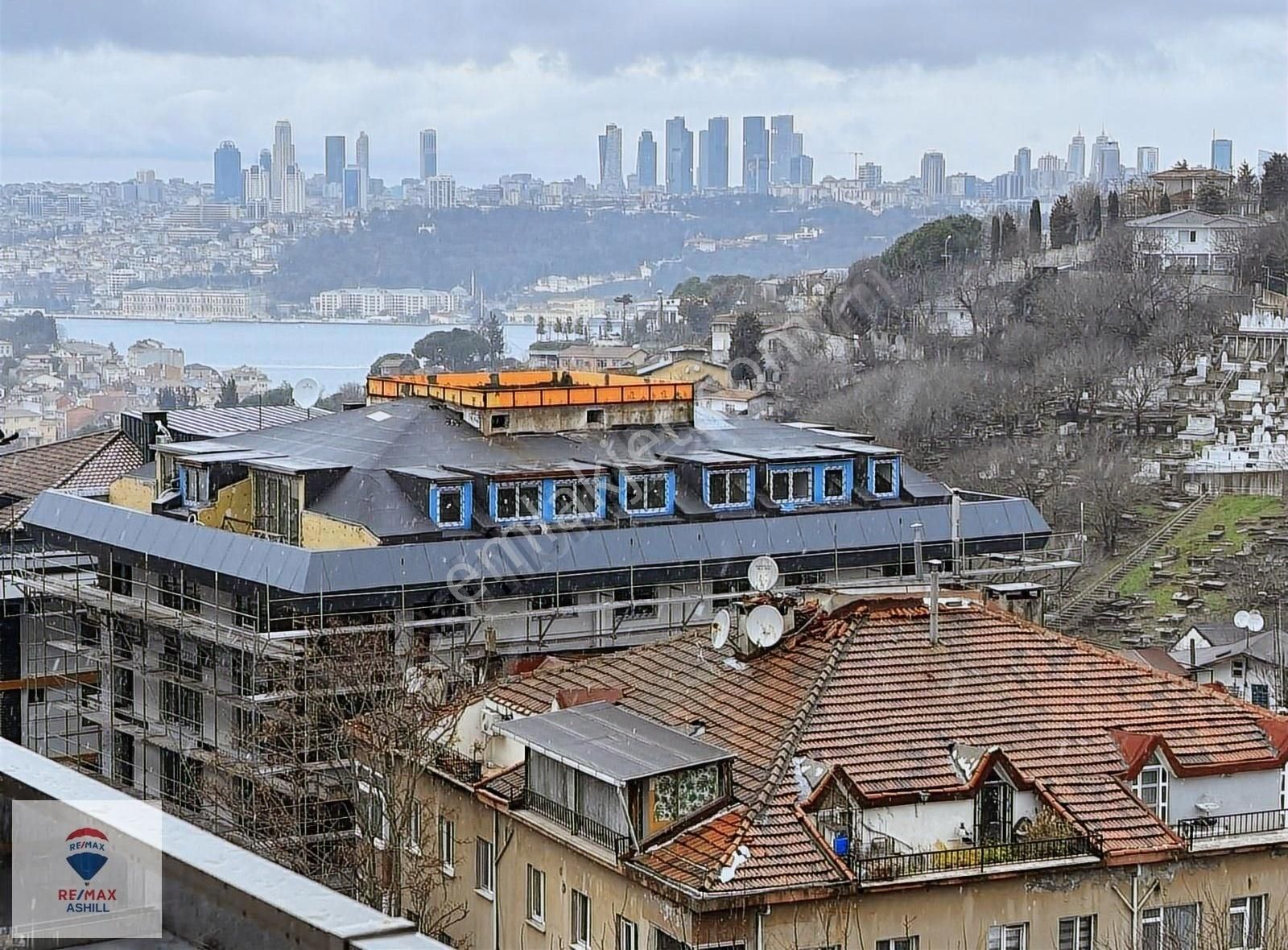 Üsküdar İcadiye Satılık Daire Ashıll'den Bağlarbaşında Denız Manzaralı Önü Kapanmaz 5+2 Dublex