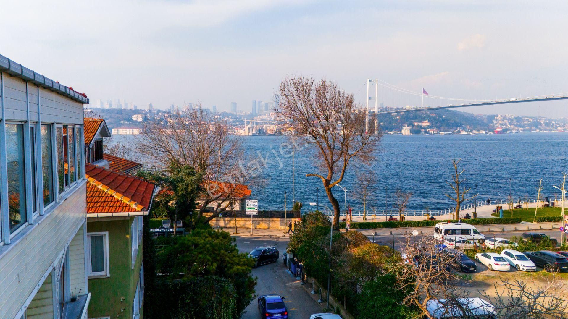 Üsküdar Kuzguncuk Satılık Daire Kuzguncuk Sahilde Kapanmaz Boğaz Manzaralı 4 Katlı Komple Bina