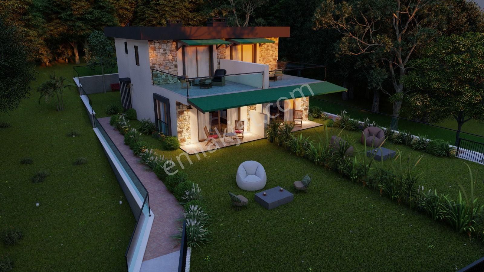Bodrum Meşelikde Satılık Dubleks Villa - Görsel 4
