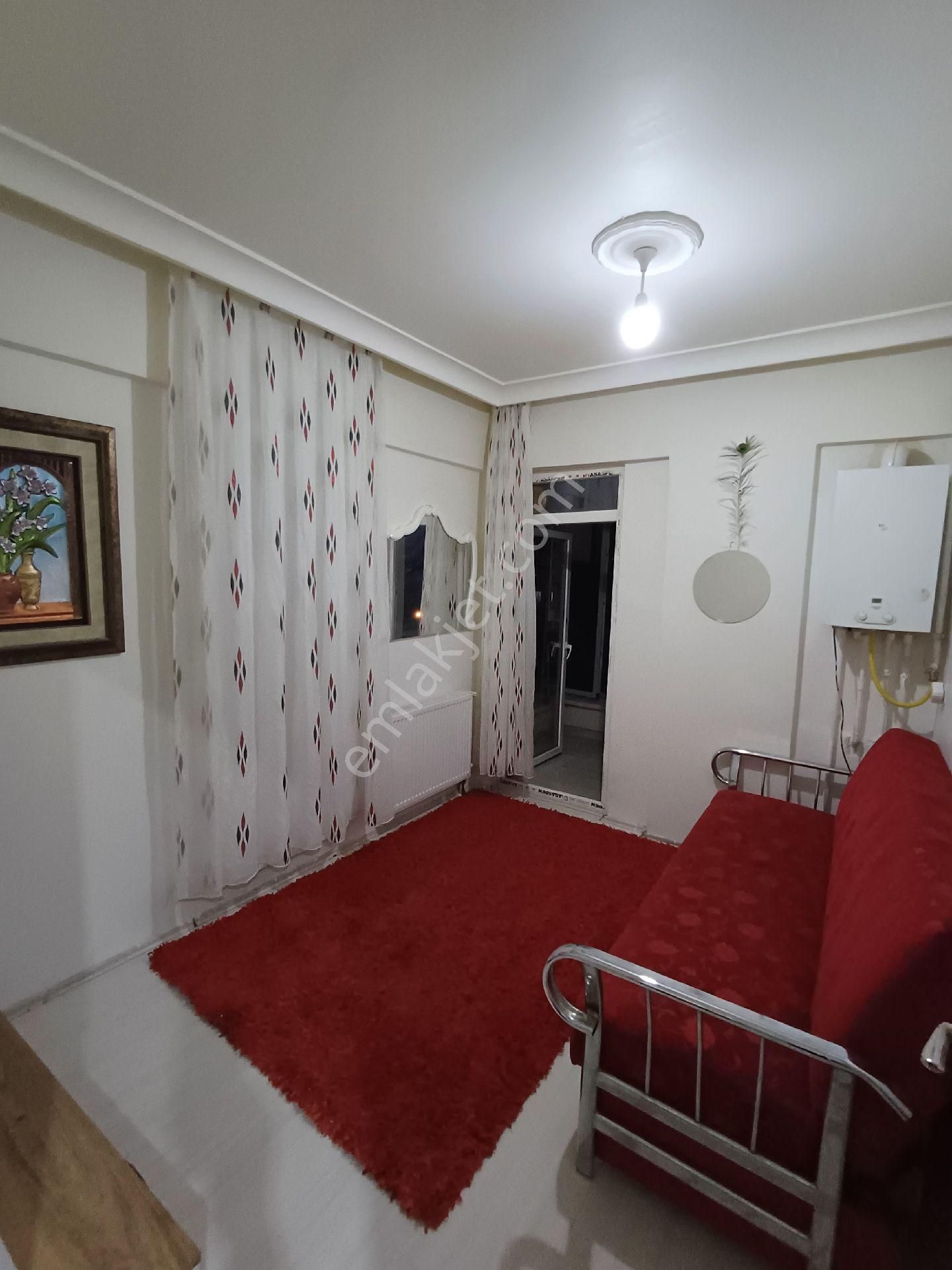 1+1 Cam Balkon Asansörlü Eşyalı