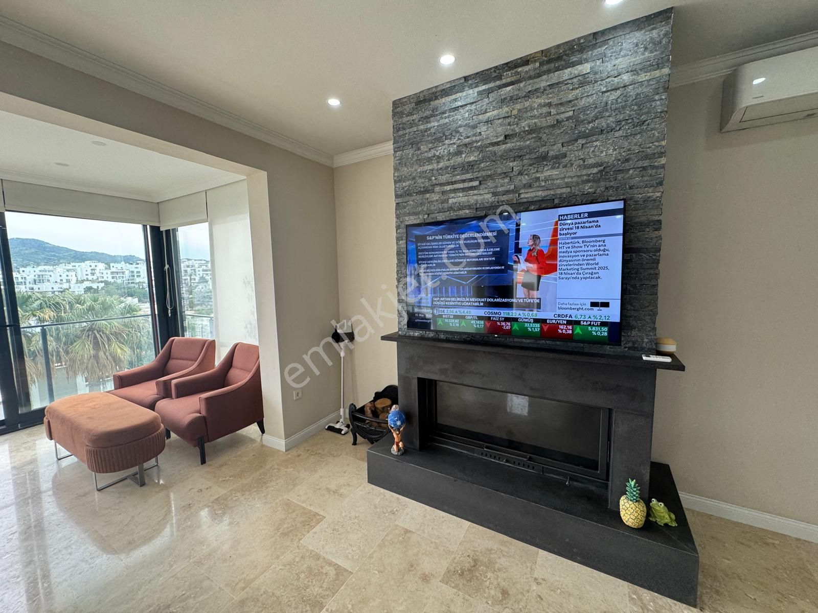 Gündoğan Merkezde Full Manzaralı ,full Eşyalı, Yenilenmiş ,masrafsız, Satılık 5+2 Villa - Görsel 5