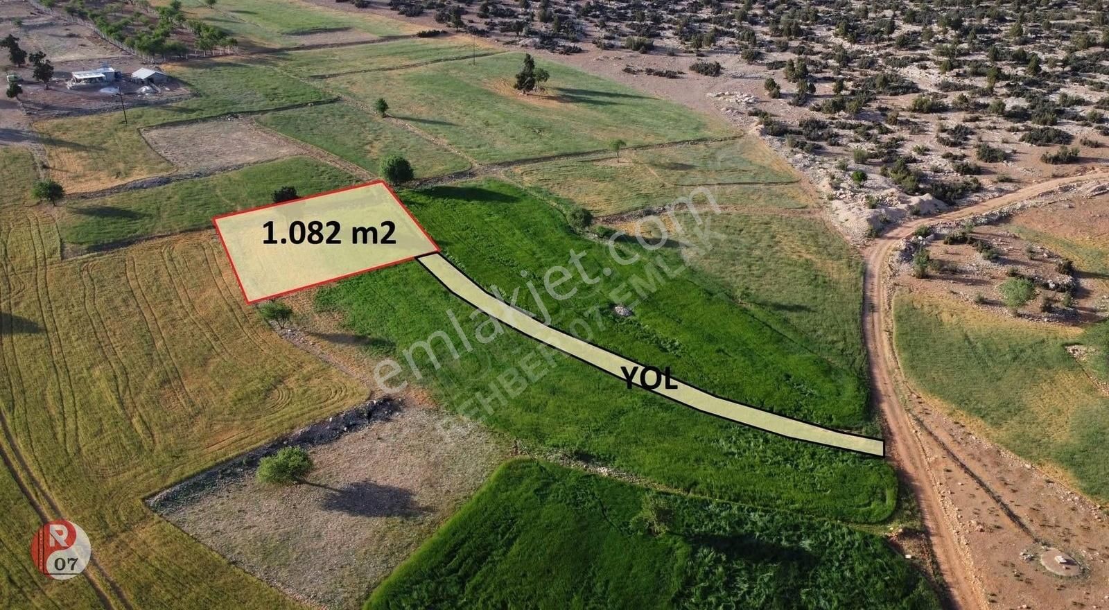 Antalya Korkuteli Beğiş Susuzu'nda Satılık 1.082 M2 Tarla - Görsel 5