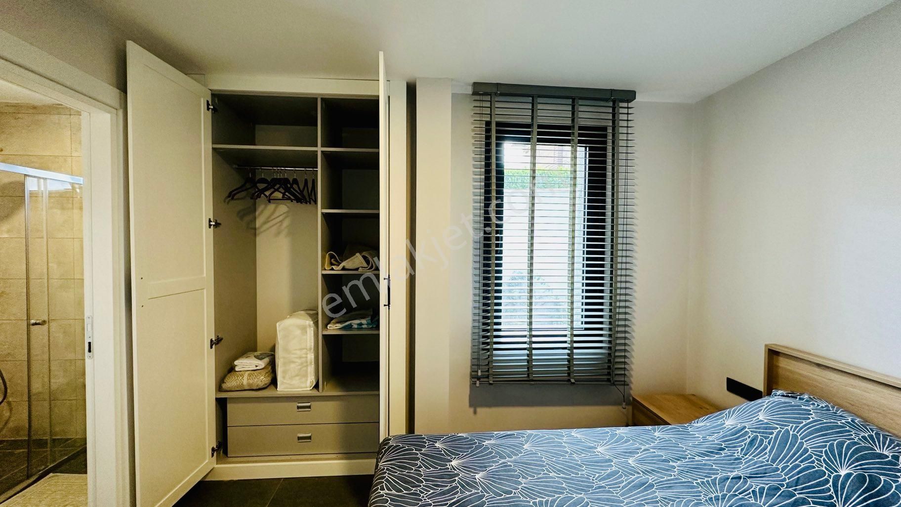 Bodrum Bağla Eşyalı Satılık 2+1 Bahçe Kat Daire Denize 50 Metre - Görsel 22