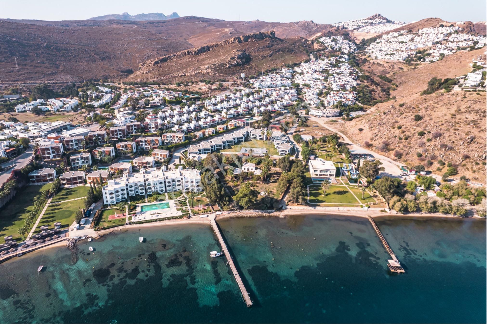 Bodrum Bağla Eşyalı Satılık 2+1 Bahçe Kat Daire Denize 50 Metre - Görsel 28