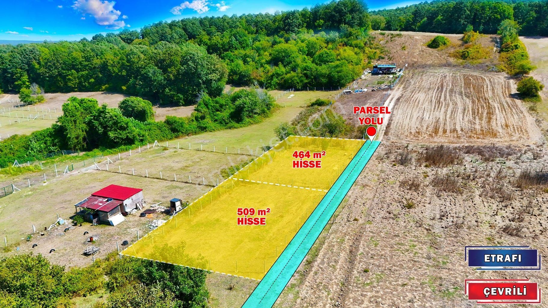 Çatalca Belgrat'ta 464metre Çaplı Muvafakatnameli Çevrili