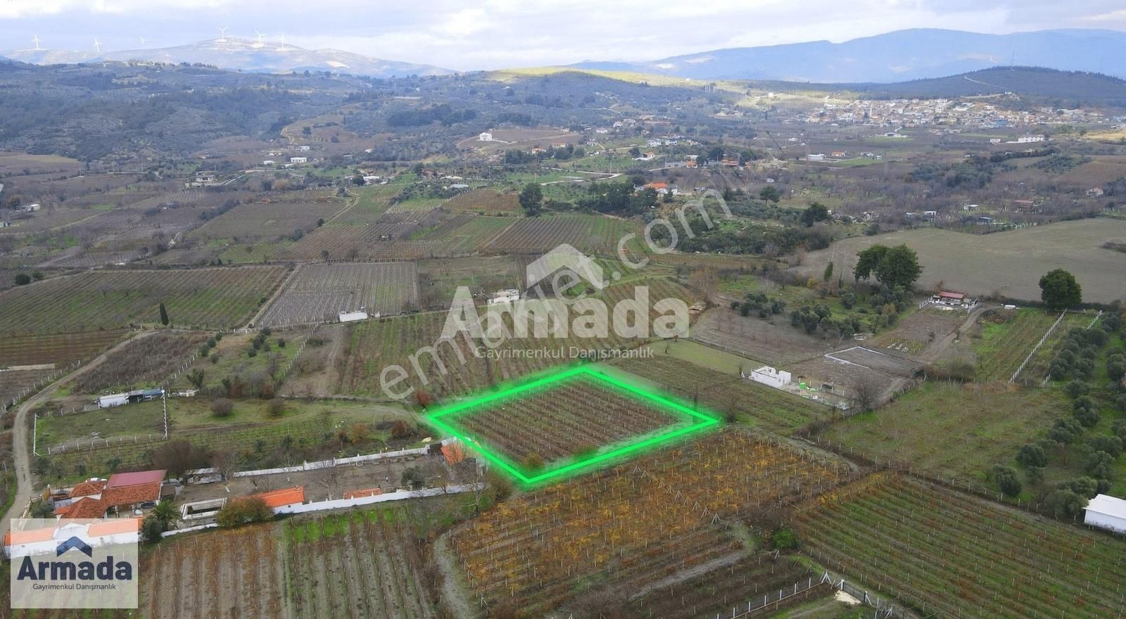 Kuşadası Merkeze 10 Km Mesafede Kirazlı Köy İçi Tek Tapu Bahçe - Görsel 8