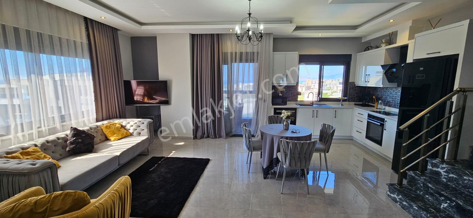 Alanya Kargıcak Mah.aktiviteli Eşyalı Satılık 2+1 Dubleks Daire - Görsel 9