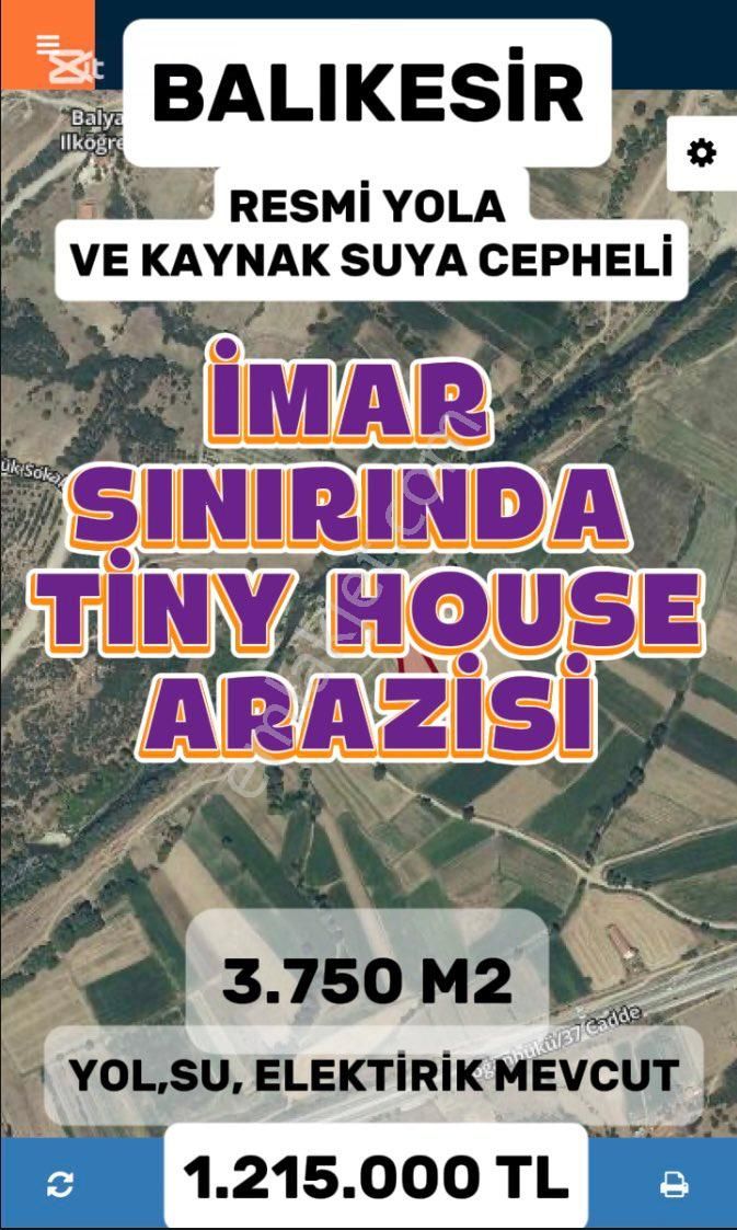 🏡 Balıkesir’de Beklenen Fırsat! İmar Sınırında, Resmi Yola Cepheli Şehirler Arası Oto Yola 250 M🌿
