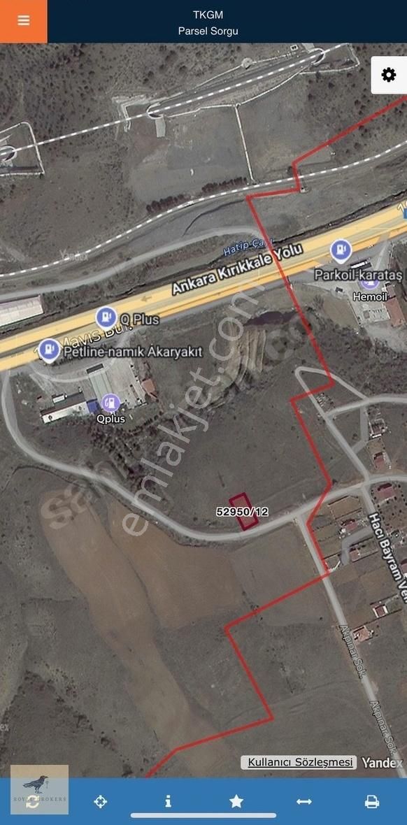 Satılık, Mamak, Nenek, 460 M2 Arsa, Ankara-kırıkkale Yolu Kenarı - Görsel 12