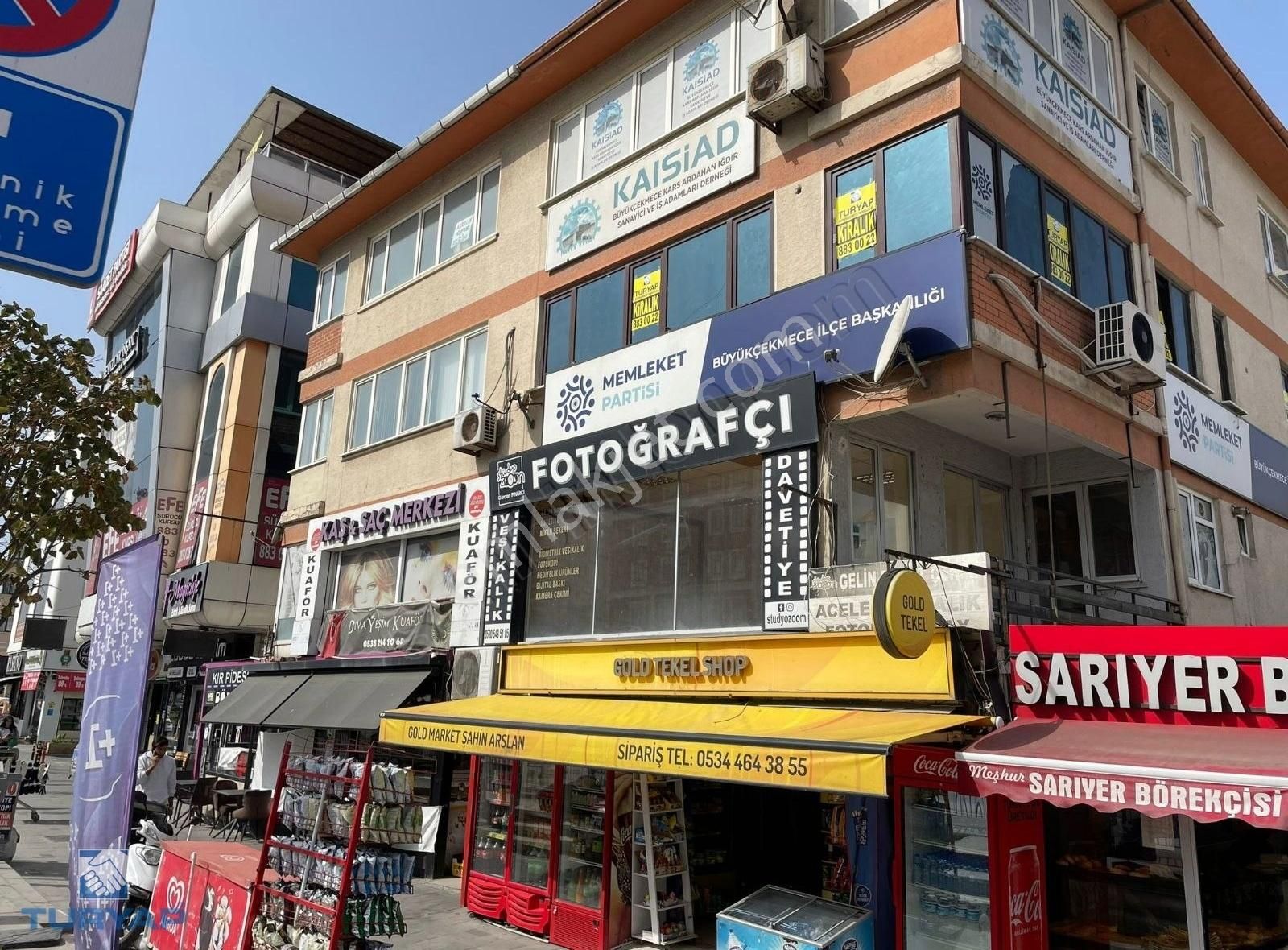 Büyükçekmece E-5 De 2+1. 85m2 Tabela Değeri Olan İşyeri