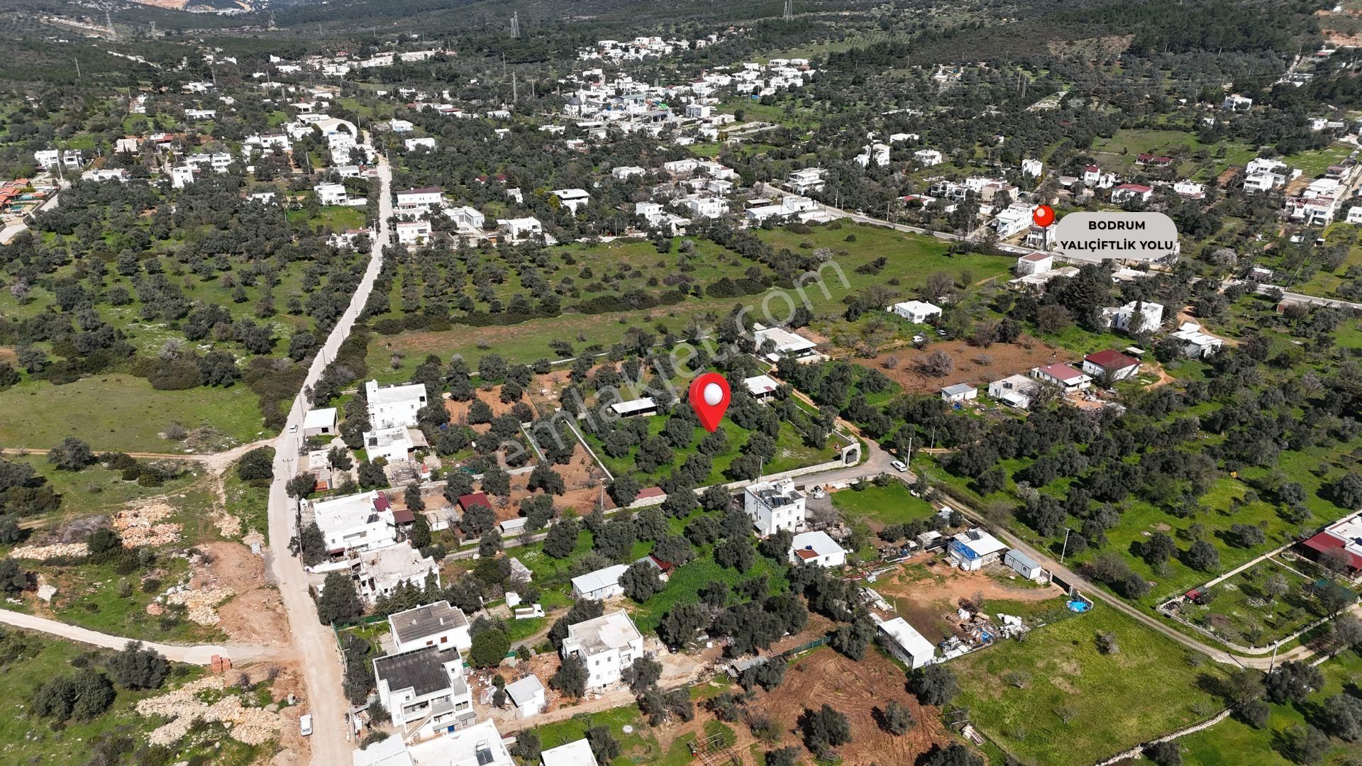 Bodrum Kızılağaçta 3000m² Satılık Arsa - Görsel 17