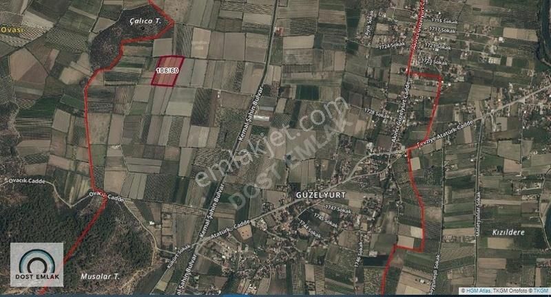 Dost Emlaktan Ortacada 4.916m² Satılık Tarla - Görsel 2
