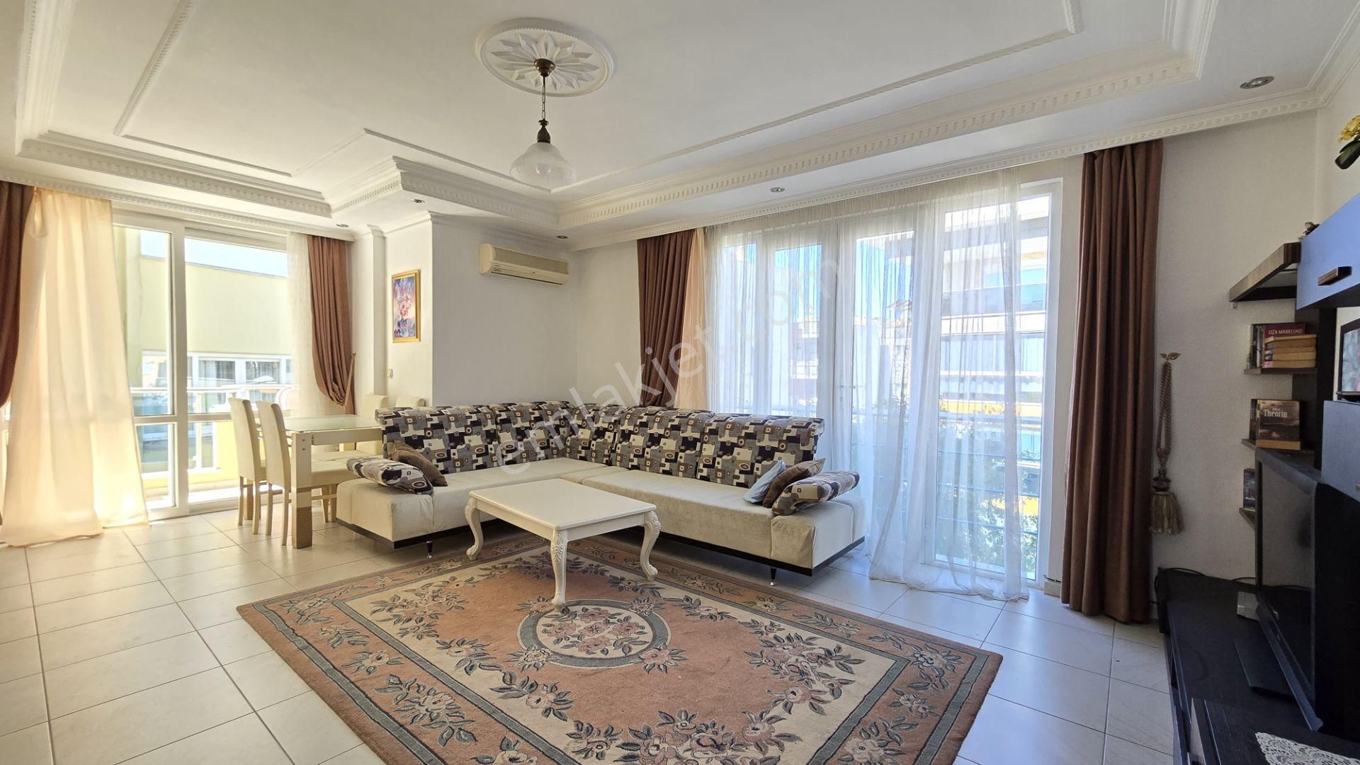 Alanya Güller Pnarı 2+1:110m2 Eşyala Kiralık Daire