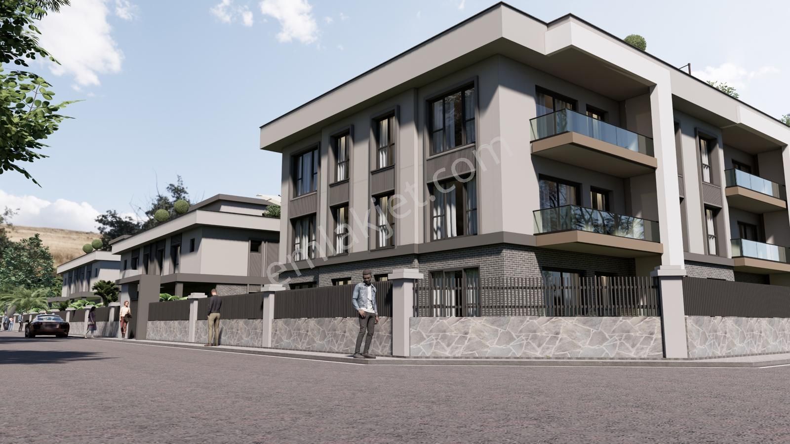 Karasuda Botanik Lüks Sitede Fıtness Çocuk Oyun Parkı Yarı Olimpik Havuz - Görsel 10