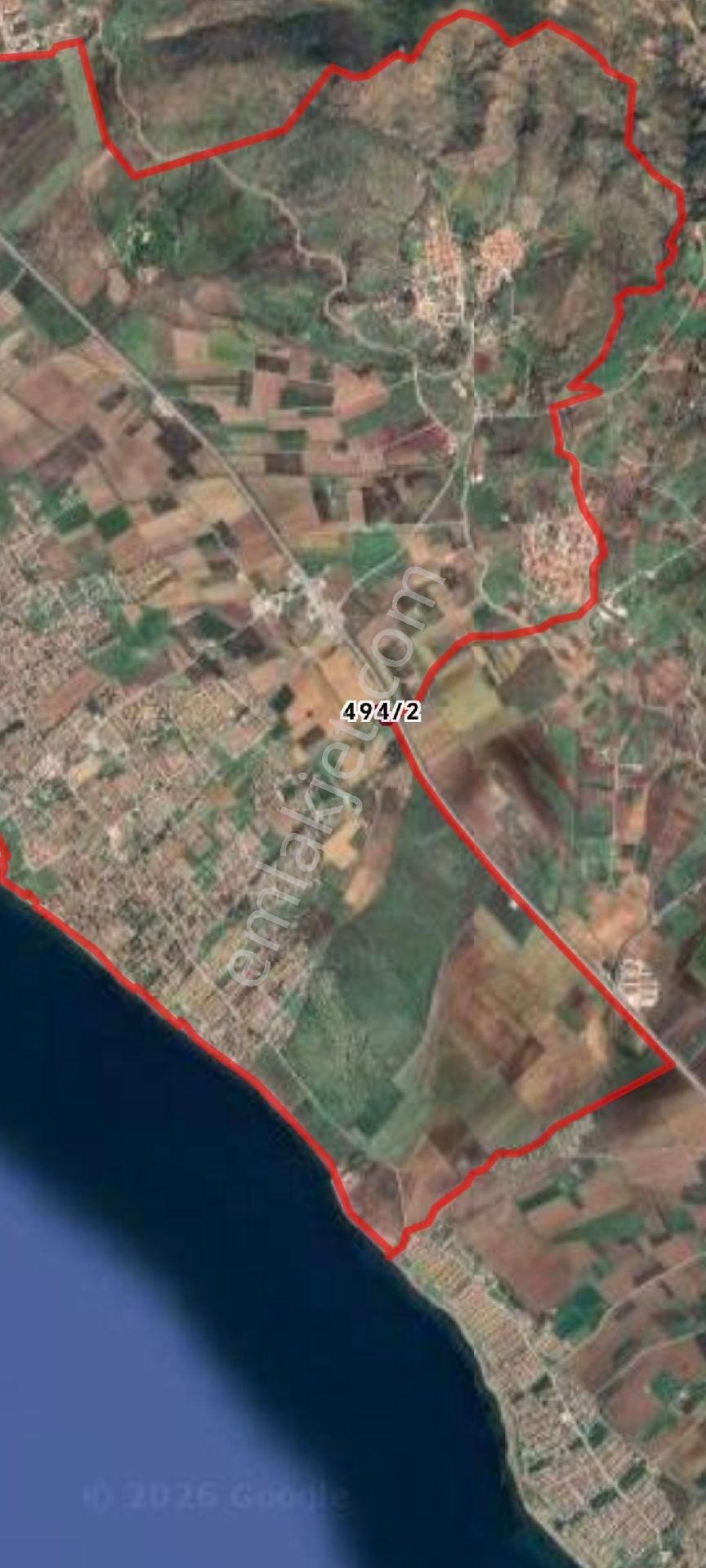 Çanakkale Asfaltına Sıfır 90 M Cephe 3687 M2 Tarlamız Satılıktır