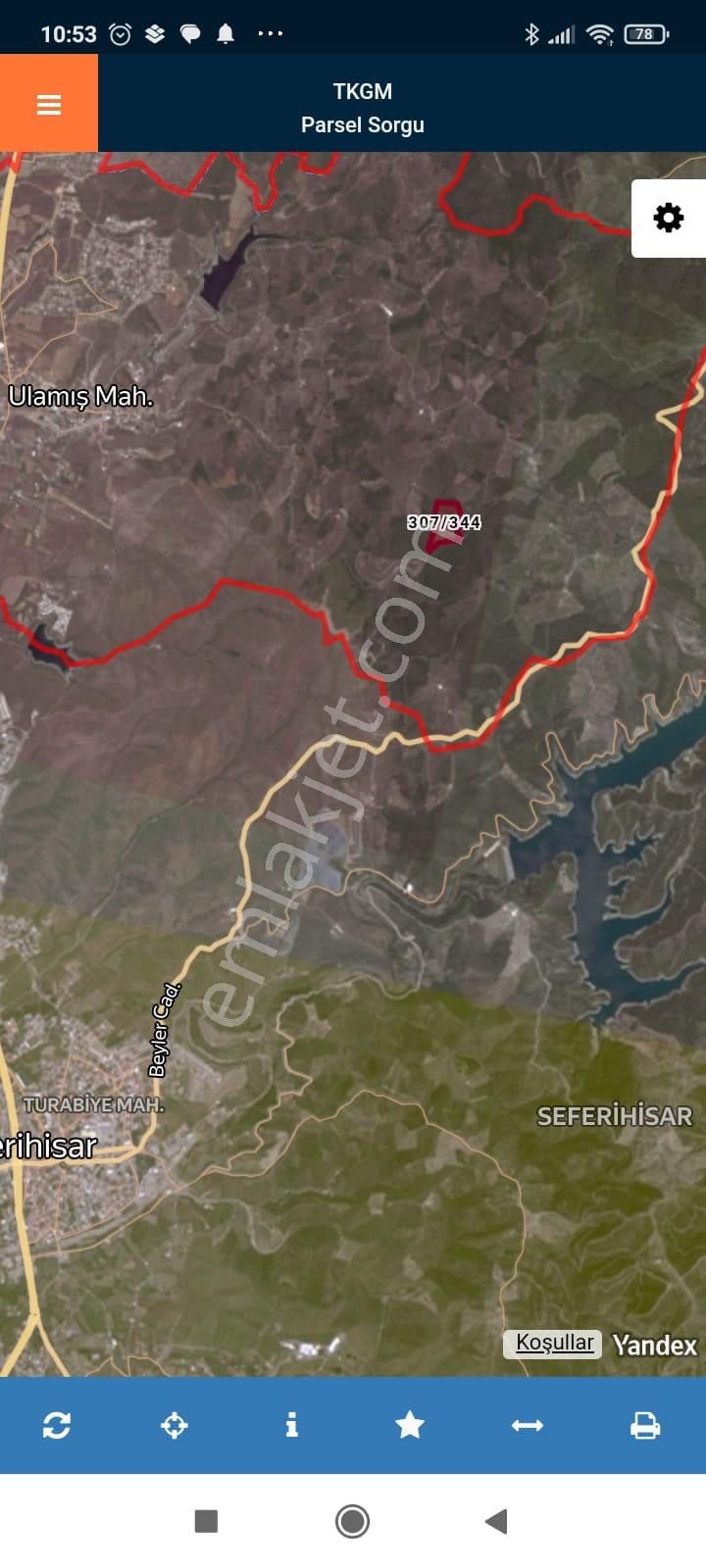 İzmir Seferihisar Ulamış Mahallesi 12.125, M2 Satılık Zeytinlik - Görsel 4