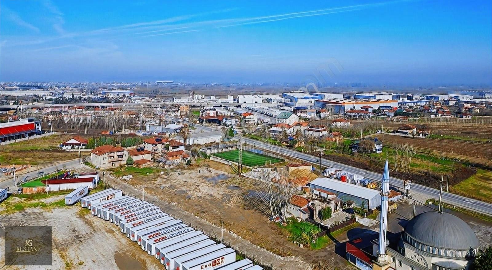 %60 Ticari İmarlı| Otoyola Ve Fabrikalara Yakın| Kiralık Arsa
