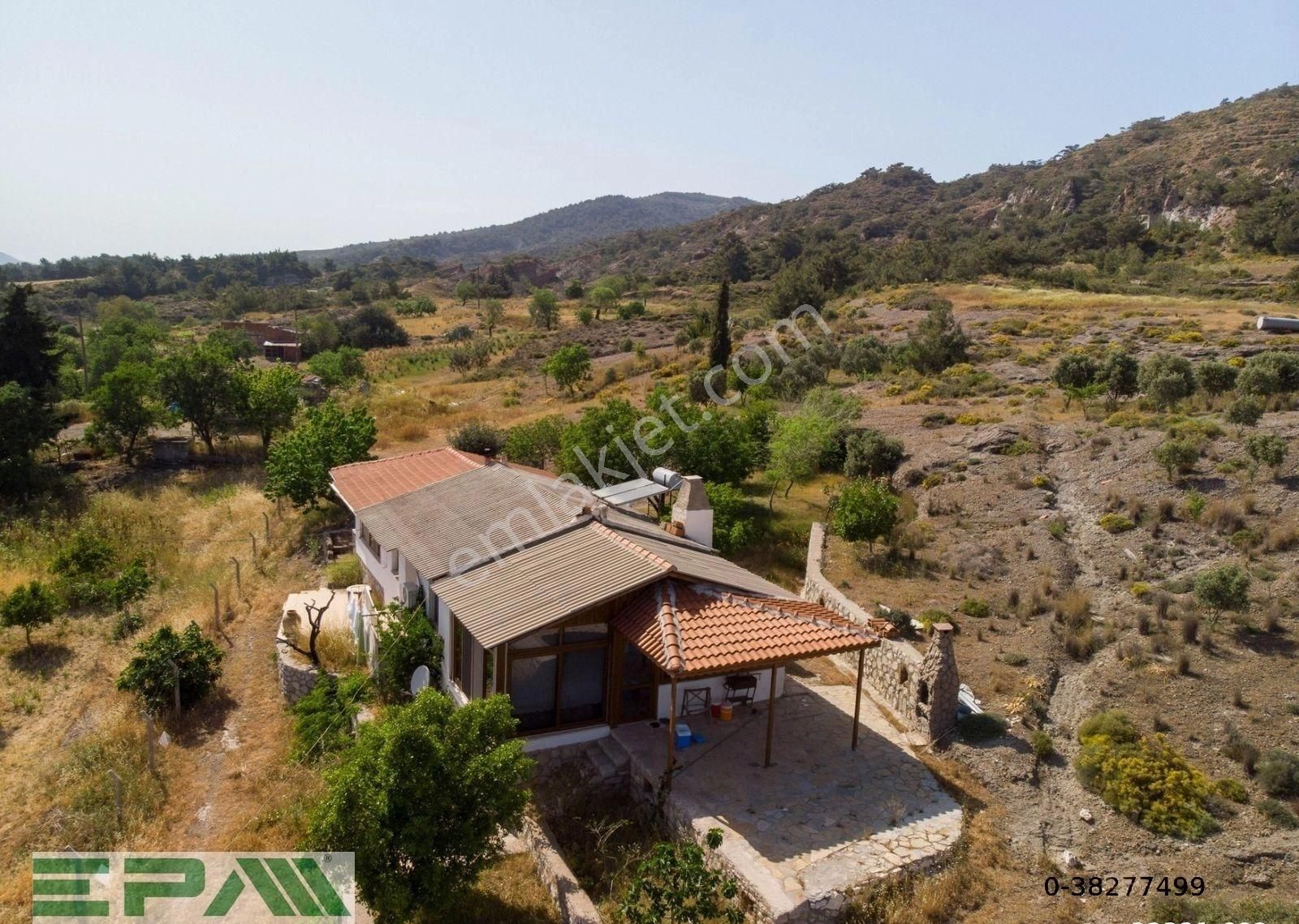Epa Datça'dan 7750m2 Arsa İçerisinde Deniz Manzaralı Çiftlik Evi - Görsel 22