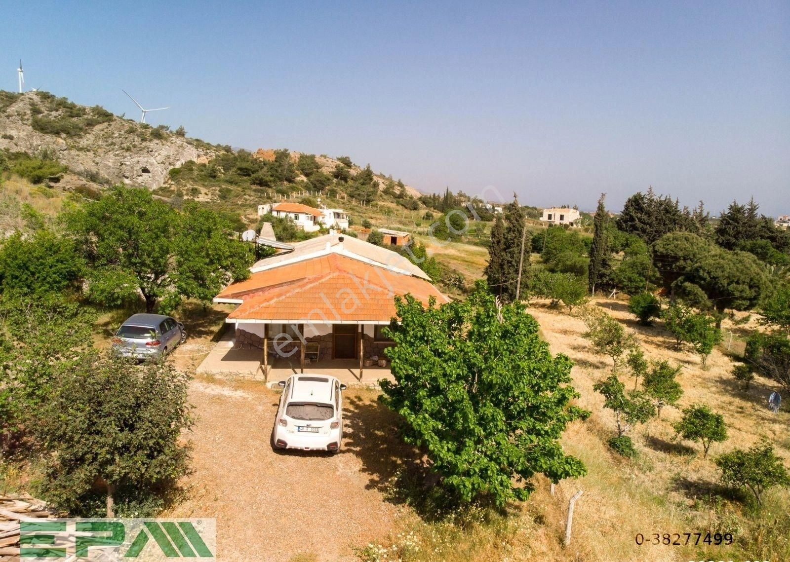 Epa Datça'dan 7750m2 Arsa İçerisinde Deniz Manzaralı Çiftlik Evi - Görsel 17