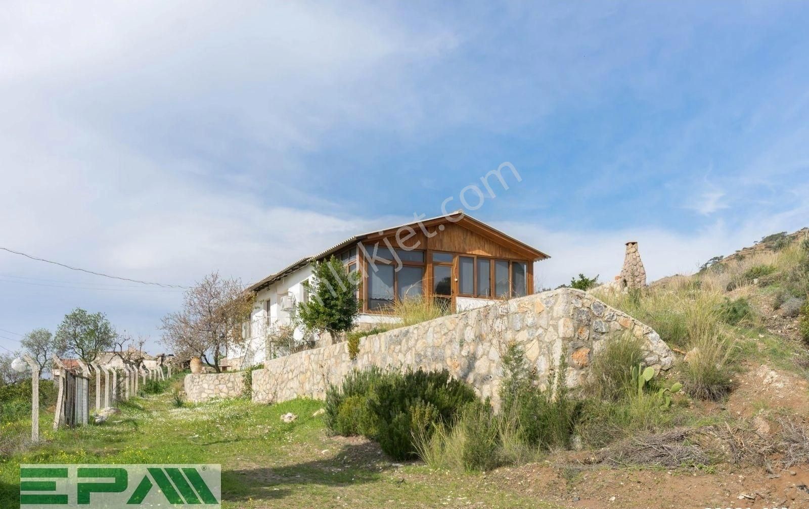 Epa Datça'dan 7750m2 Arsa İçerisinde Deniz Manzaralı Çiftlik Evi - Görsel 23