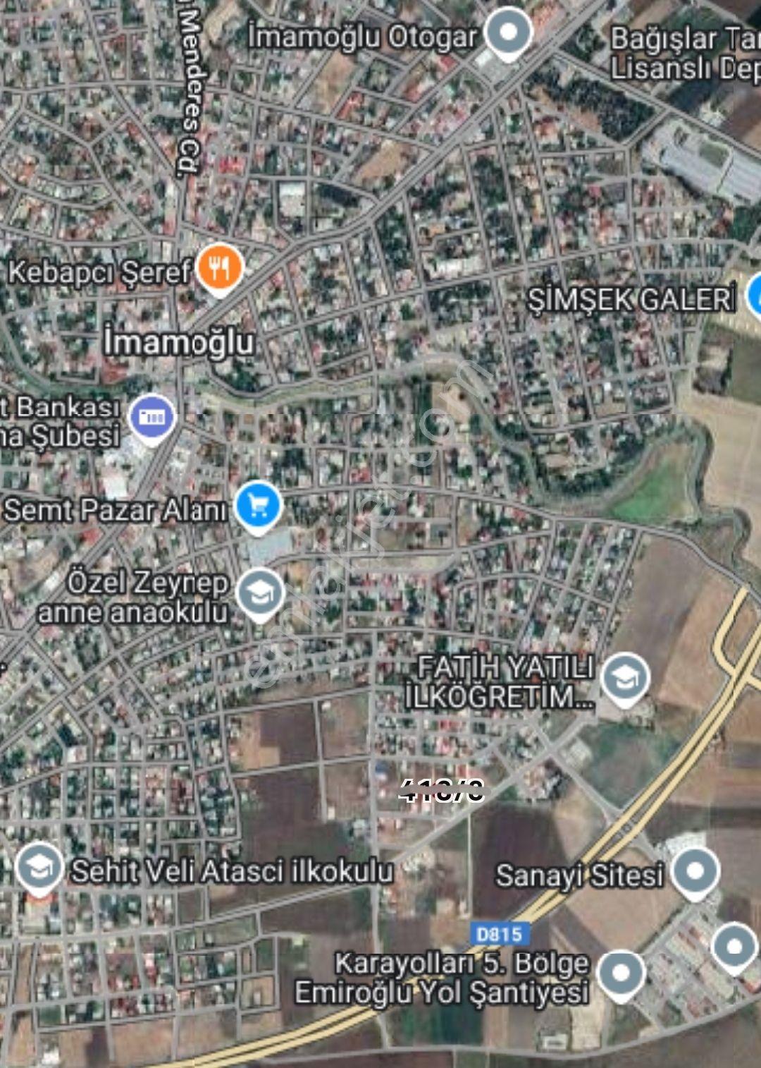Adana İmamoğlu Fatih Mahallesinde Çevre Yoluna Yakın 880 Metrekare Yap-sat A Uygun Tek Tapu - Görsel 10