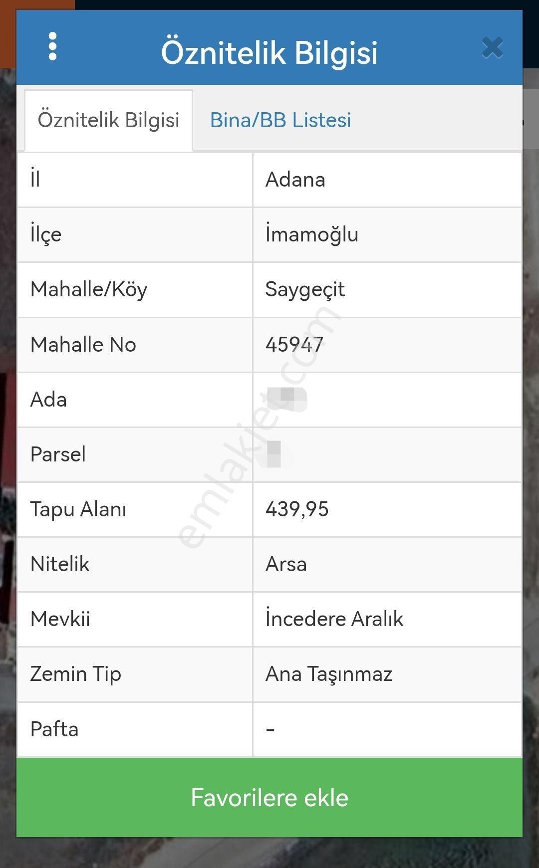 Adana İmamoğlu Fatih Mahallesinde Çevre Yoluna Yakın 880 Metrekare Yap-sat A Uygun Tek Tapu - Görsel 12
