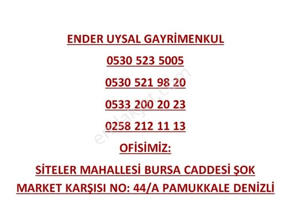 Ender Uysal Gayrimenkulden Tavasta Satılık Tarla... 4700 M2 Olup Su Ve Yol Sorunu Yoktur. - Görsel 2