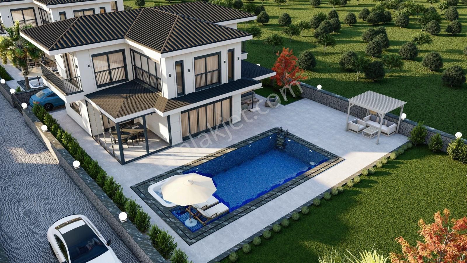 Didimde Deniz Manzaralı 4+1 Lüx Villalar - Görsel 5