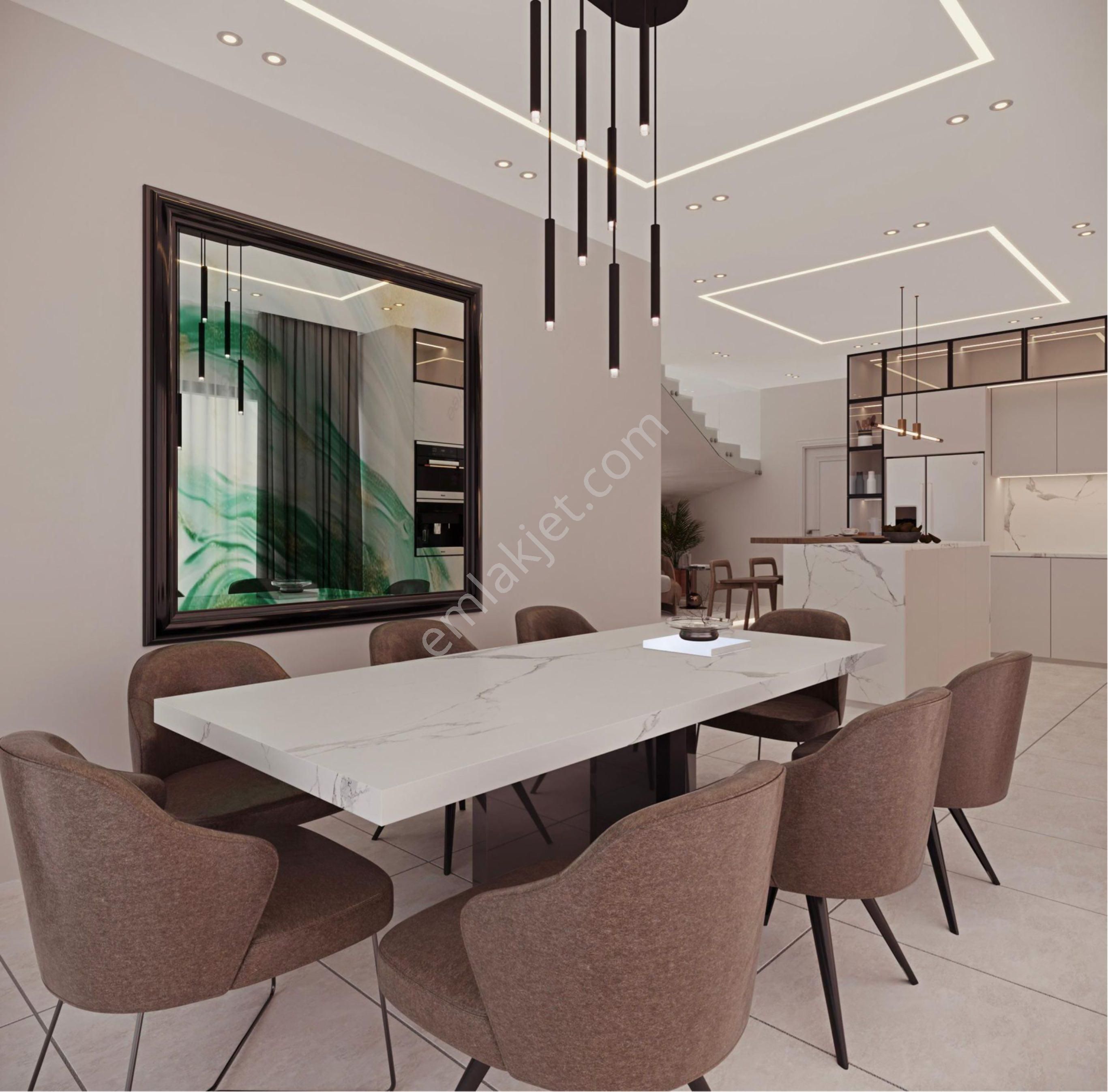 Didimde Deniz Manzaralı 4+1 Lüx Villalar - Görsel 12