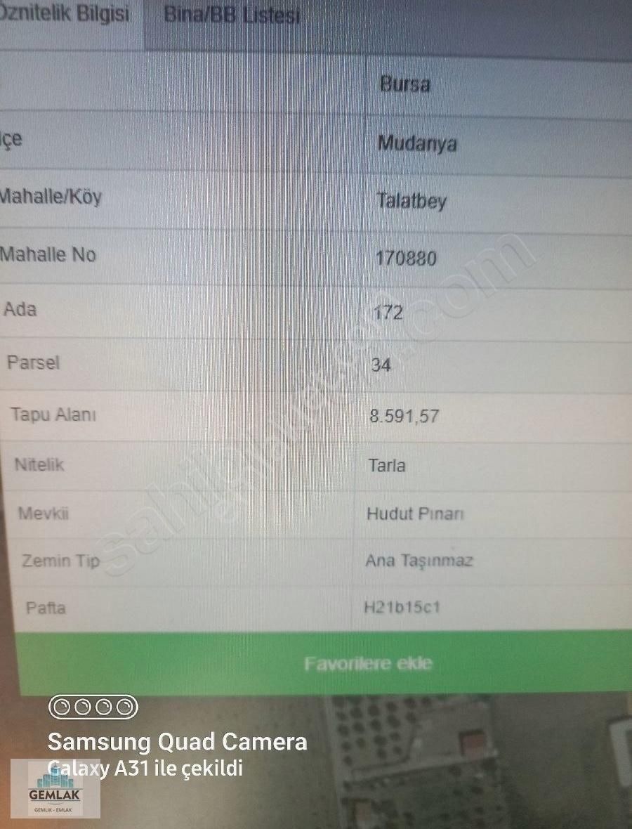 Gemlak Tan Mudanya Esencede Anayola Cephe Arazi Elektirik.su - Görsel 2