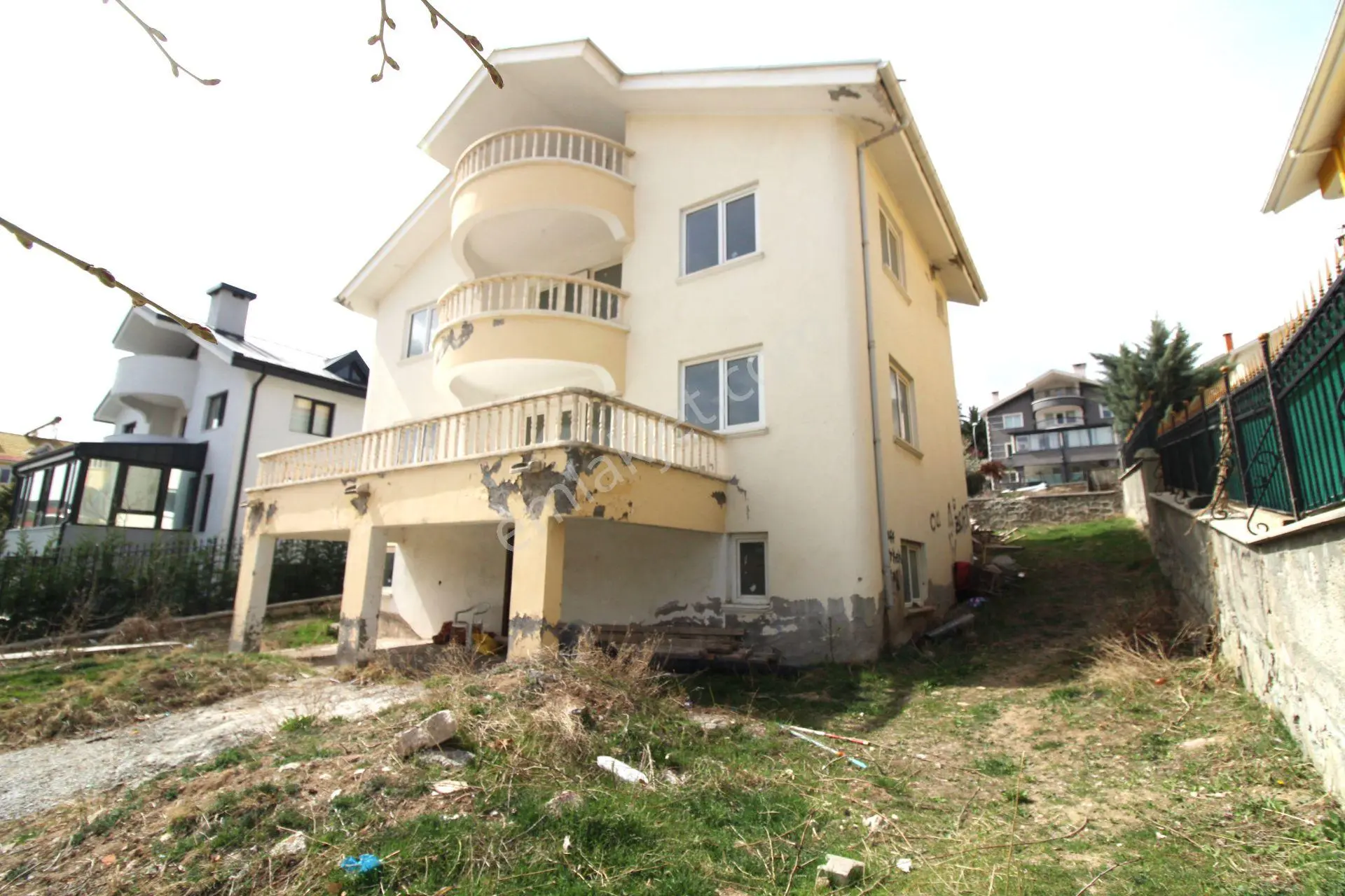 Yaşamkent Satılık Natamam Villa 5+2 650m2 Özlükent Alacaatlı Çankaya - Görsel 14