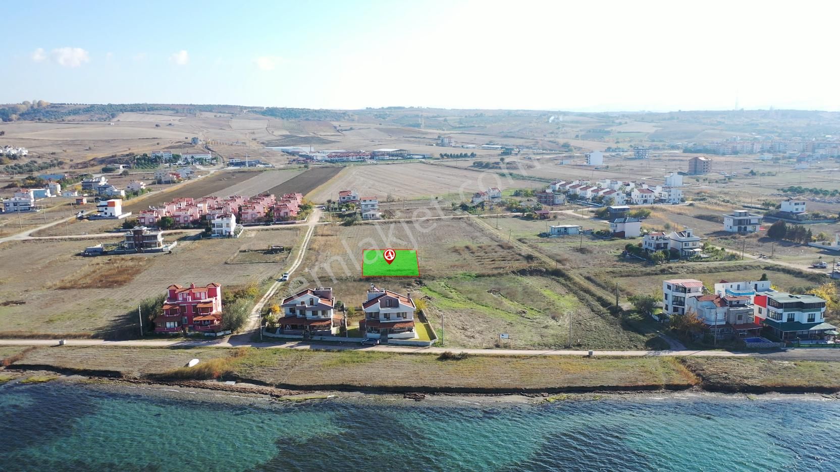 Çanakkale, Lapseki, Çardak, Denize 100 M. Mesafede İmarlı Arsa - Görsel 5