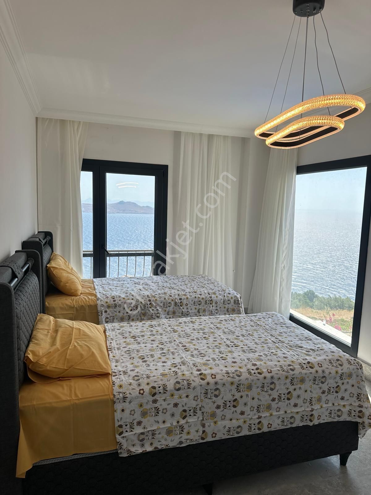 Gündoğan Kızılburunda Satılık Lüx Havuzlu Full Eşyalı Full Manzaralı 4+1 Villa - Görsel 10