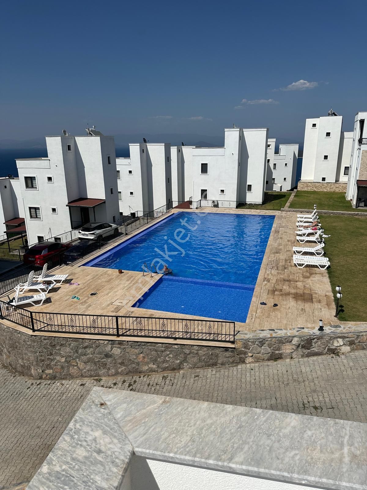 Gündoğan Kızılburunda Satılık Lüx Havuzlu Full Eşyalı Full Manzaralı 4+1 Villa - Görsel 25